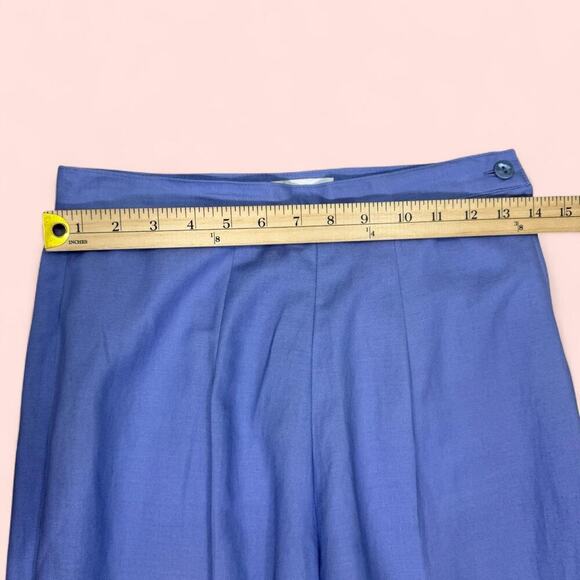 Vintage Outfit Mod 60s Style Lavender Embroidered Two Piece Set Size 4 P - Retro - Picture 9 of 11